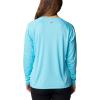 imageColumbia Womens PFG Tidal Tee II Long SleeveOpal BlueKey West Logo