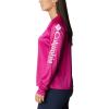 imageColumbia Womens PFG Tidal Tee II Long SleeveOrange BlastWhite Logo