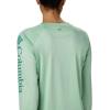 imageColumbia Womens PFG Tidal Tee II Long SleeveOrange BlastWhite Logo