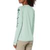 imageColumbia Womens PFG Tidal Tee II Long SleeveOrange BlastWhite Logo