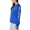 imageColumbia Womens PFG Tidal Tee II Long SleeveOrange BlastWhite Logo
