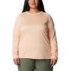 imageColumbia Womens PFG Tidal Tee II Long SleevePeach FizzOcean Mint Logo
