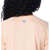 imageColumbia Womens PFG Tidal Tee II Long SleevePeach FizzOcean Mint Logo