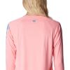imageColumbia Womens PFG Tidal Tee II Long SleevePink PopRiptide Logo