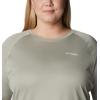 imageColumbia Womens PFG Tidal Tee II Long SleeveSafariLight Lime Logo