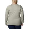 imageColumbia Womens PFG Tidal Tee II Long SleeveSafariLight Lime Logo