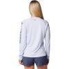 imageColumbia Womens PFG Tidal Tee II Long SleeveSoft VioletWhite Logo