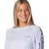 imageColumbia Womens PFG Tidal Tee II Long SleeveSoft VioletWhite Logo