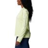 imageColumbia Womens PFG Tidal Tee II Long SleeveSpring YellowSmokey Sage Logo