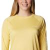 imageColumbia Womens PFG Tidal Tee II Long SleeveSweet CornWhite Logo