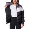 imageColumbia Womens Puffect Ii Colorblock JacketBlackWhiteCity Grey