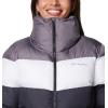 imageColumbia Womens Puffect Ii Colorblock JacketBlackWhiteCity Grey