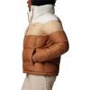imageColumbia Womens Puffect Ii Colorblock JacketCamel BrownCanoeChalk
