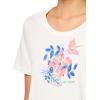imageColumbia Womens Ruby Springs Graphic Scoop Neck Short SleeveSea SaltBotanical Gem