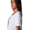 imageColumbia Womens Ruby Springs Graphic Scoop Neck Short SleeveWhiteWanderlust Floral