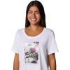 imageColumbia Womens Ruby Springs Graphic Scoop Neck Short SleeveWhiteWanderlust Floral