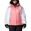 imageColumbia Womens Snowy Summit Insulated JacketPink AgaveWhiteCirrus Grey Dobby