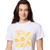 imageColumbia Womens Sun Trek Graphic Short Sleeve IiiWhiteWavy Rays