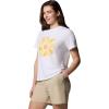 imageColumbia Womens Sun Trek Graphic Short Sleeve IiiWhiteWavy Rays