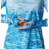 imageColumbia Womens Super Tidal Tee Vent Long SleeveOcean Blue Digiscale Fade
