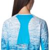imageColumbia Womens Super Tidal Tee Vent Long SleeveOcean Blue Digiscale Fade