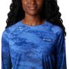 imageColumbia Womens Super Tidal Tee Vent Long SleeveViolet Sea Camo Gradient