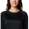 imageColumbia Womens Tidal Light Cropped Fleece CrewBlack
