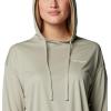 imageColumbia Womens Tidal Light HoodieSmokey SageSpring Yellow Logo