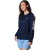 imageColumbia womens Tidal Tee Ii Long SleeveCool GreyRiptide Logo