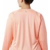 imageColumbia womens Tidal Tee Ii Long SleeveTiki PinkWhite Logo