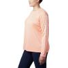 imageColumbia womens Tidal Tee Ii Long SleeveTiki PinkWhite Logo