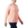 imageColumbia womens Tidal Tee Ii Long SleeveTiki PinkWhite Logo