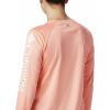imageColumbia womens Tidal Tee Ii Long SleeveTurquoiseWhite Logo