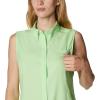 imageWomens PFG Tamiami Sleeveless ShirtLime Glow