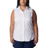 imageWomens PFG Tamiami Sleeveless ShirtWhite