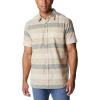 imageColumbia Mens Big ampamp Tall Rapid Rivers Novelty Short SleeveAncient Fossil Scattered Stripe