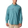 imageColumbia Mens Discontinued PFG Bahama II Long Sleeve ShirtCanyon Blue