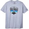 imageColumbia Mens Graphic TShirtGrey HeatherSwitchback