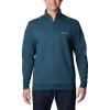 imageColumbia Mens Hart Mountain Ii Half ZipNight Wave Heather