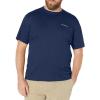 imageColumbia Mens Meeker Peak Short Sleeve CrewCollegiate Navy