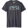 imageColumbia Mens PFG Graphic TShirtCharcoal HeatherPfg Hooks