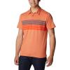 Desert Orange Heather Stripe