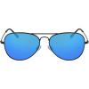 imageColumbia Norwester Aviator SunglassesSatin BlackBlue Polarized