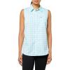 imageColumbia Womens Anytime Lite SleevelessSpray Gingham