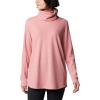 imageColumbia Womens Holly Hideaway Waffle Cowl Neck PulloverPink Agave