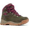 imageColumbia Womens Newton Ridge Plus Waterproof Amped Hiking BootPeatmossRed Onion