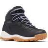 imageColumbia Womens Newton Ridge Plus Waterproof Hiking BootBlackNew Moon