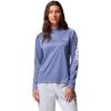 imageColumbia Womens PFG Tidal Tee II Long SleeveBluebell HeatherWhite Logo