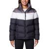 imageColumbia Womens Puffect Ii Colorblock JacketBlackWhiteCity Grey