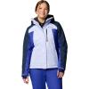 imageColumbia Womens Snowy Summit Insulated JacketSnowdriftClematis BlueCollegiate Navy Cdye